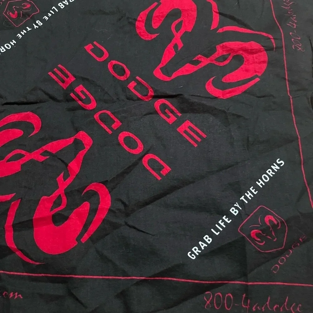 Vintage Dodge Ram Scarf / Handkerchief